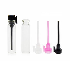 Clear 1ml Sample Perfume Vials 10x35 mm with ...
