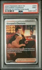2023 POKEMON MEW EN-151 SPECIAL ILLUSTRATION RARE #204 GIOVANNI'S CHARISMA PSA 9