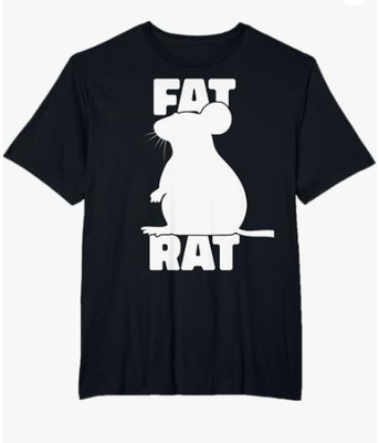 Fat Rat Funny Rat Saying Big Fancy Rats Pet Rat T-Shirt