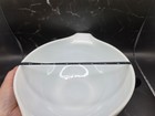 Vintage Pyrex 443 White Milk Glass Floral Gold Mixing Bowl w/ Handles 2.5 Qt — photo 7