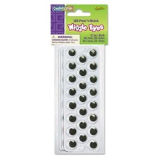 Peel And Stick Wiggle Eyes Set Of 137 Assorted Sizes Black On White Craft DIY