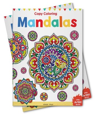 Little Artist Series Mandala Copy Colour Books