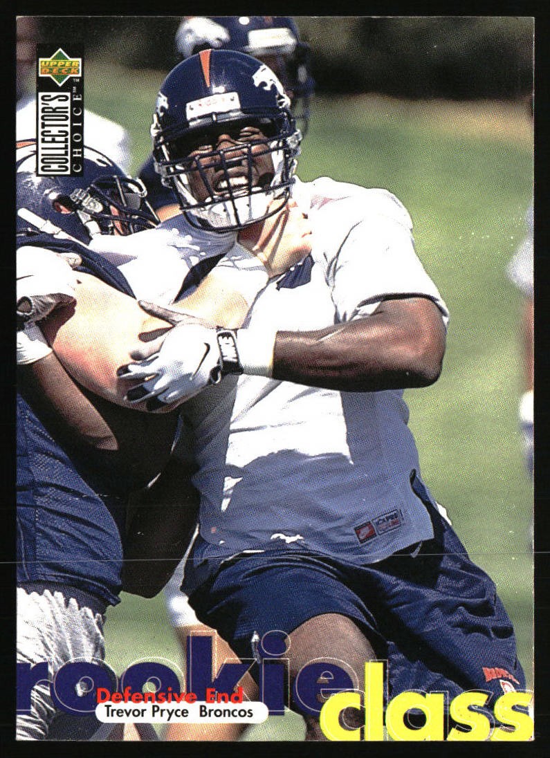 1997 Collector's Choice #41 Trevor Pryce RC