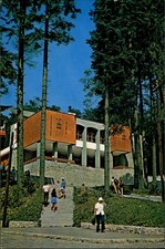 Sinaia Romania Cableway Station vintage postcard e131