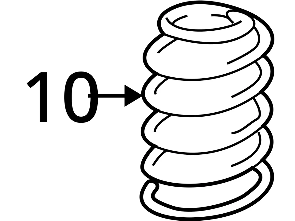 ADEQUADO PARA 1997-2005 CHEVROLET PONTIAC VENTURE MONTANA SPRING FRT 22133043 - NOVO FABRICANTE DE EQUIPAMENTO ORIGINAL - Imagem 3 de 3