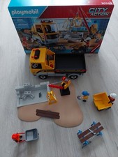 Playmobil City Action 70742 Baustellen Set mit Kipplaster und viel Zubehör