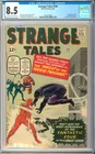 Strange Tales #106 High Grade Silver Age Fantastic Four Marvel 1963 CGC 8.5