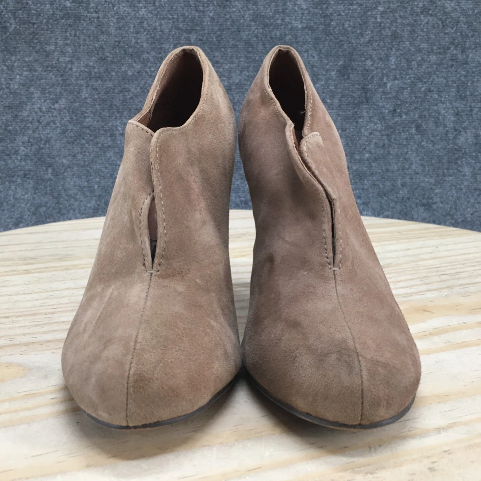 ALDO Botas Mujer 8 Faloriba Sin Cordones Stiletto Botín Bajo Marrón Gamuza Foto 4 de 4