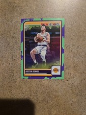 2023-24 Panini NBA Haunted Hoops #120 Austin Reaves Green Slime Parallel 