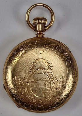 18k Solid Gold Pocket Watch Case Full Hunting Case ONLY Use or 
