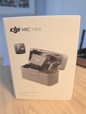DJI Mic Mini Wireless Microphone Kit 2TX 1RX Charging Case ANC Black