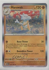 Marowak Pokemon Scarlet & Violet 151 MEW #105