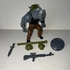 1988 TMNT Soft Head Rocksteady Figure 100% Complete Teenage Mutant Ninja Turtles