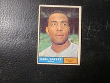 1961  TOPPS #315 EARL BATTEY  TWINS      VG/EX