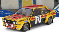 Fiat 131 Abarth Team Calberson N 12 7Th Rally Montecarlo Solido 1:18 1806007
