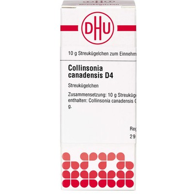 COLLINSONIA CANADENSIS D 4 Globuli 10 g PZN 07456163