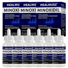 6 Pack Minoxidil 5 Extra Strength Men Hair Regrowth Treatment 6 Month Supply