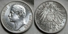 Sachsen-Weimar-Eisenach 2 Mark 1901 in vz-st ! Selten !