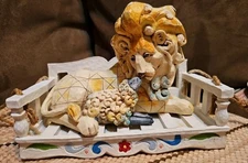 Jim Shore Isaiah's Hope Outdoor Living Collection 2011 Lion & Lamb Figurine 