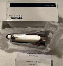 Kohler 15136-CP Coralais Wall Mounted Tub Spout with Diverter - Polished Chrome