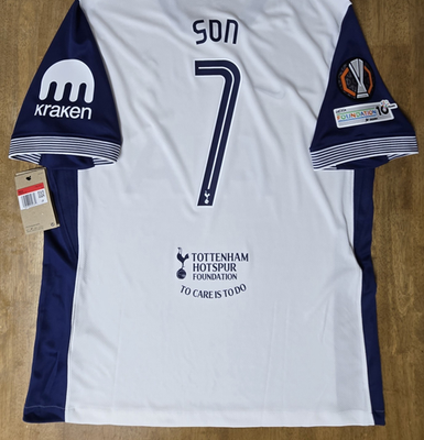 2024/25 Nike Tottenham Hotspur #7 SON H M Europa League Winner