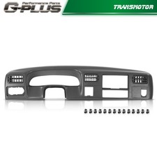 Fit For F250 F350 Super Duty 99-04 Dash Instrument Cluster Bezel Panel Dark Gray