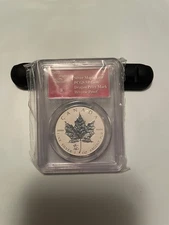 Canada 1 oz Silver Maple Leaf 2012  Dradon Privy SP Gem PCGS Revers Proof