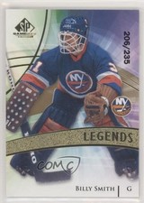 2020 Upper Deck SP Game Used Legends Golden Burst /235 Billy Smith #101 HOF y0i