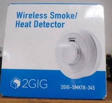 NEW 2gig SMKT8 Smoke, Heat and Freeze Detector (2GIG-SMKT8-345)