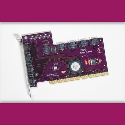 Tempo-X SATA 4+4 PCI-X   Sata Anschlüsse für G4-G5-Macs