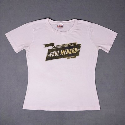 NASCAR Paul Menard no.27 Menards Chase Authentics Women's Racing T-Shirt White M