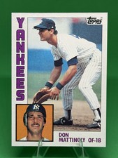 1984 Topps - Don Mattingly #8 (RC)