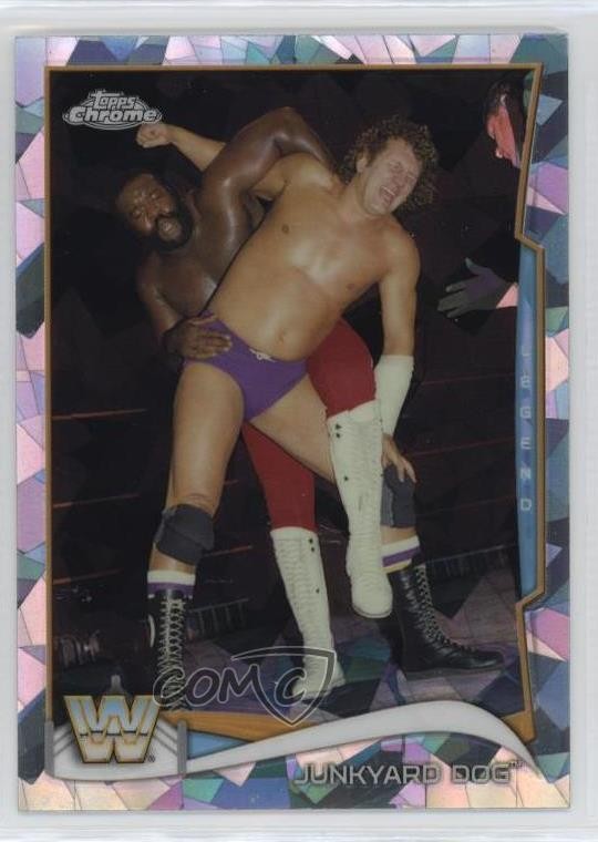 2014 Topps Chrome WWE Atomic Refractor Junkyard Dog #103 1u6