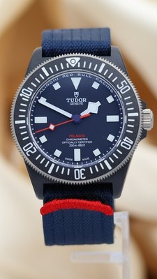 Tudor Pelagos FXD Alinghi Red Bull Racing 42mm 25707KN Original Papiere + Box