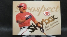 EDWIN ENCARNACION 2004 SKYBOX AUTOGRAPHICS PROSPECT SP #D 840/1500 REDS