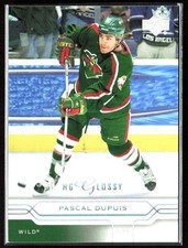 Pascal Dupuis 2004-05 Upper Deck UD High Gloss HG Glossy Silver /10 #86