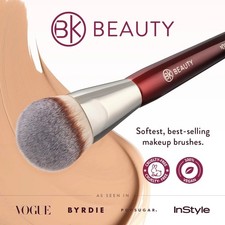 BK BEAUTY BRUSHES - 101 CONTOURED FOUNDATION BRUSH - Contoured Foundation Brush