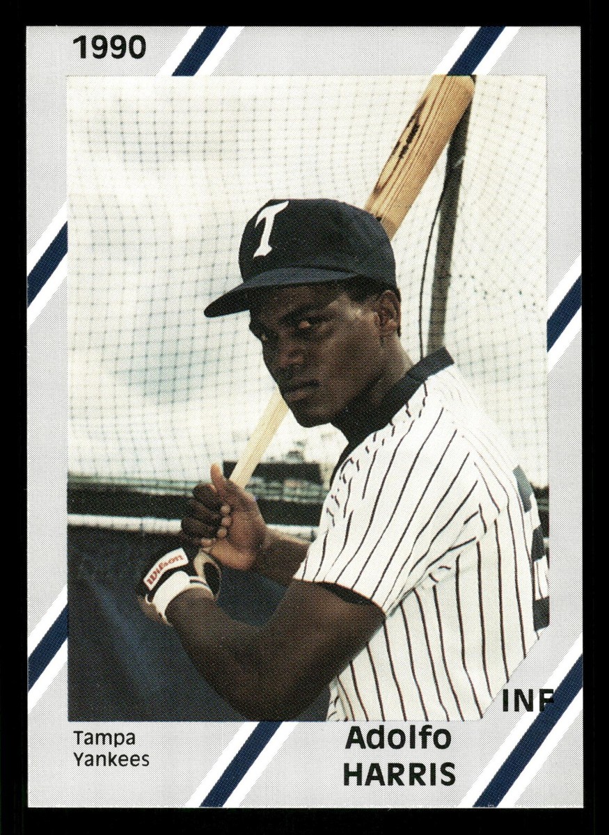 Adolfo Harris 1990 Diamond Cards Tampa Yankees #10 Card TCCCX | eBay