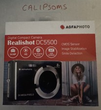 AGFA DC5500 24MP 8x Zoom Compact Digital Camera - Black - BRAND NEW SEALED BOX