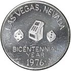 1976 NV Mint Las Vegas, Nevada Bicentennial Year 1 oz .999 Fine Silver Art Round