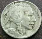 US 1917 Buffalo Nickel  **