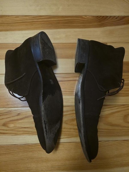 Men Gianfranco Ferre Boots Brown Suede 45