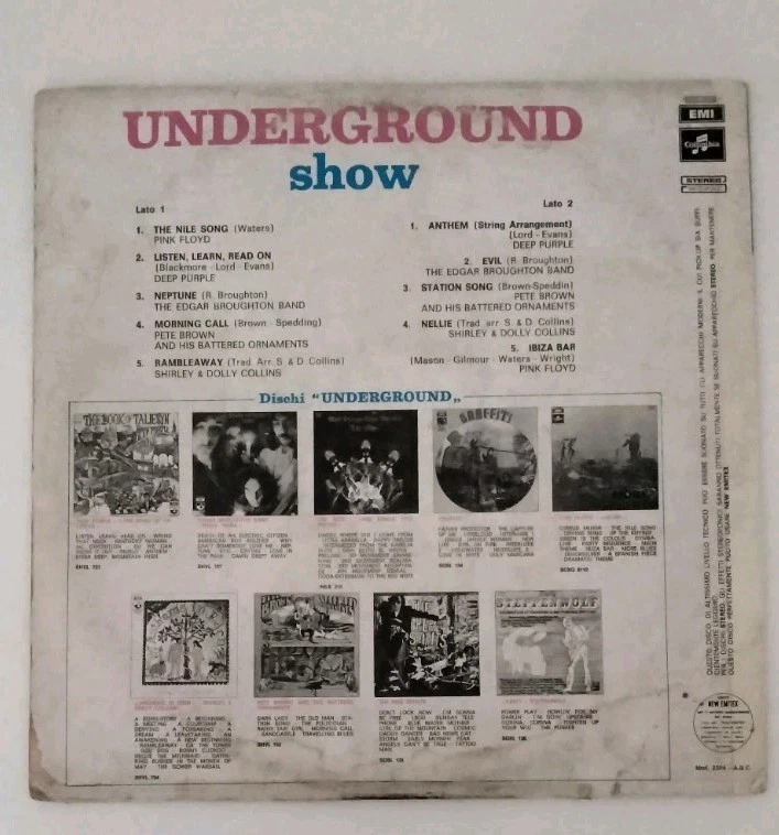 Deep Purple Pink Floyd UnderGround Show Import Compilation - Image 3 of 4