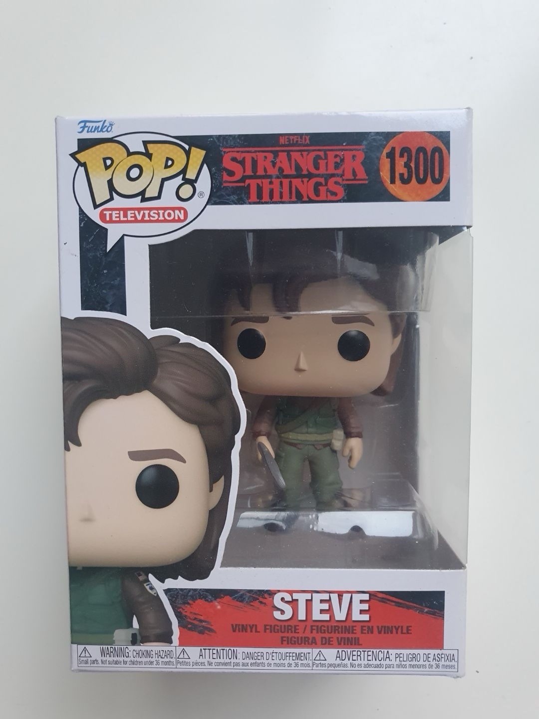 Funko Pop Steve Harrington Stranger Things 1300 figurine vinyle premium