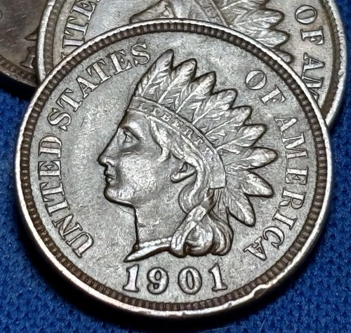 Super Rare Gorgeous XF 1901 American 🇺🇸 US Indian Head Cent
