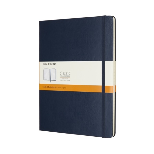 Moleskine Sapphire Blue Extra Large Ruled Notebook Hard (Paperback Book) - Image 5