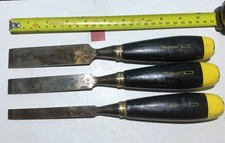 Vintage Footprint Wood Chisels