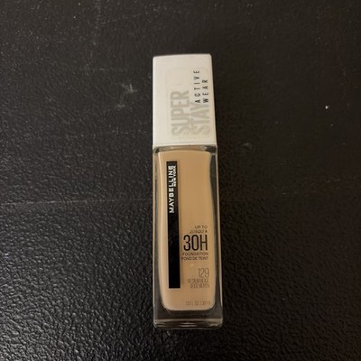 Maybelline Super Stay Full Coverage Liquid Foundation Makeup, #129 Medium Beige