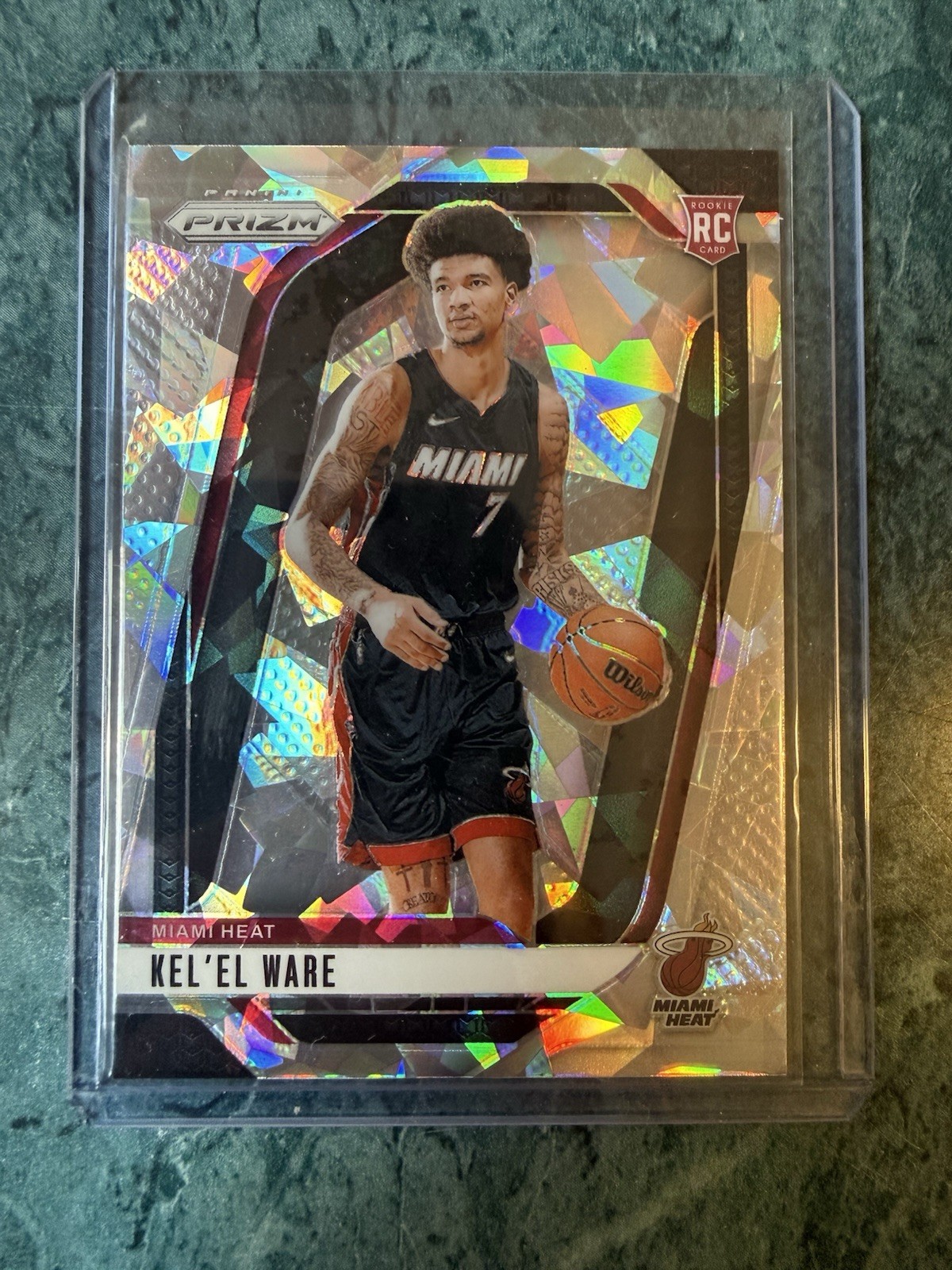 2024-25 Panini Prizm - Kel'el Ware #248 Ice Prizm (RC)