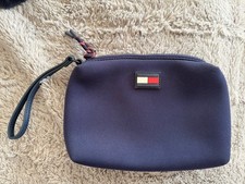 Tommy Hilfiger Navy Blue Zip Toiletry Bag wit...